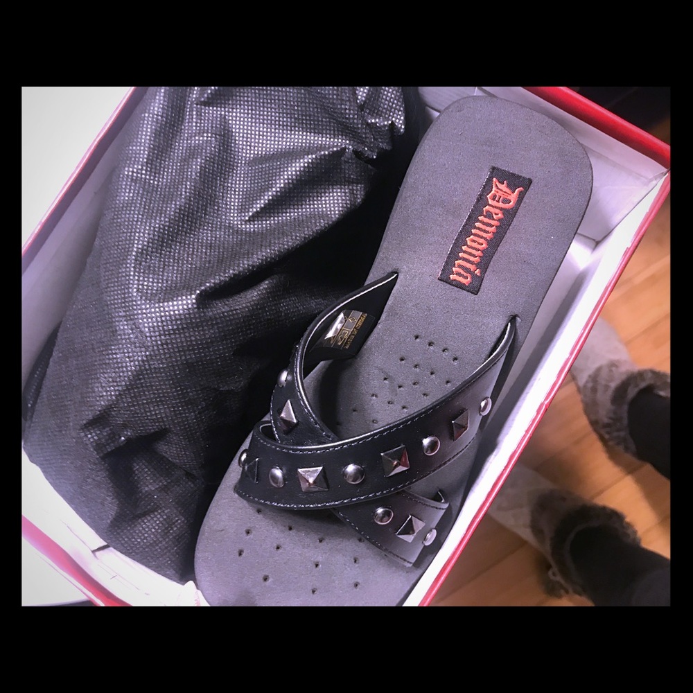 Demonia platform sandals